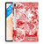 Tablet BackCover Samsung Galaxy Tab S7FE Angel Skull Rood - B2C Telecom