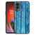 OnePlus Nord 2 Houten Print Telefoonhoesje Wood Blue