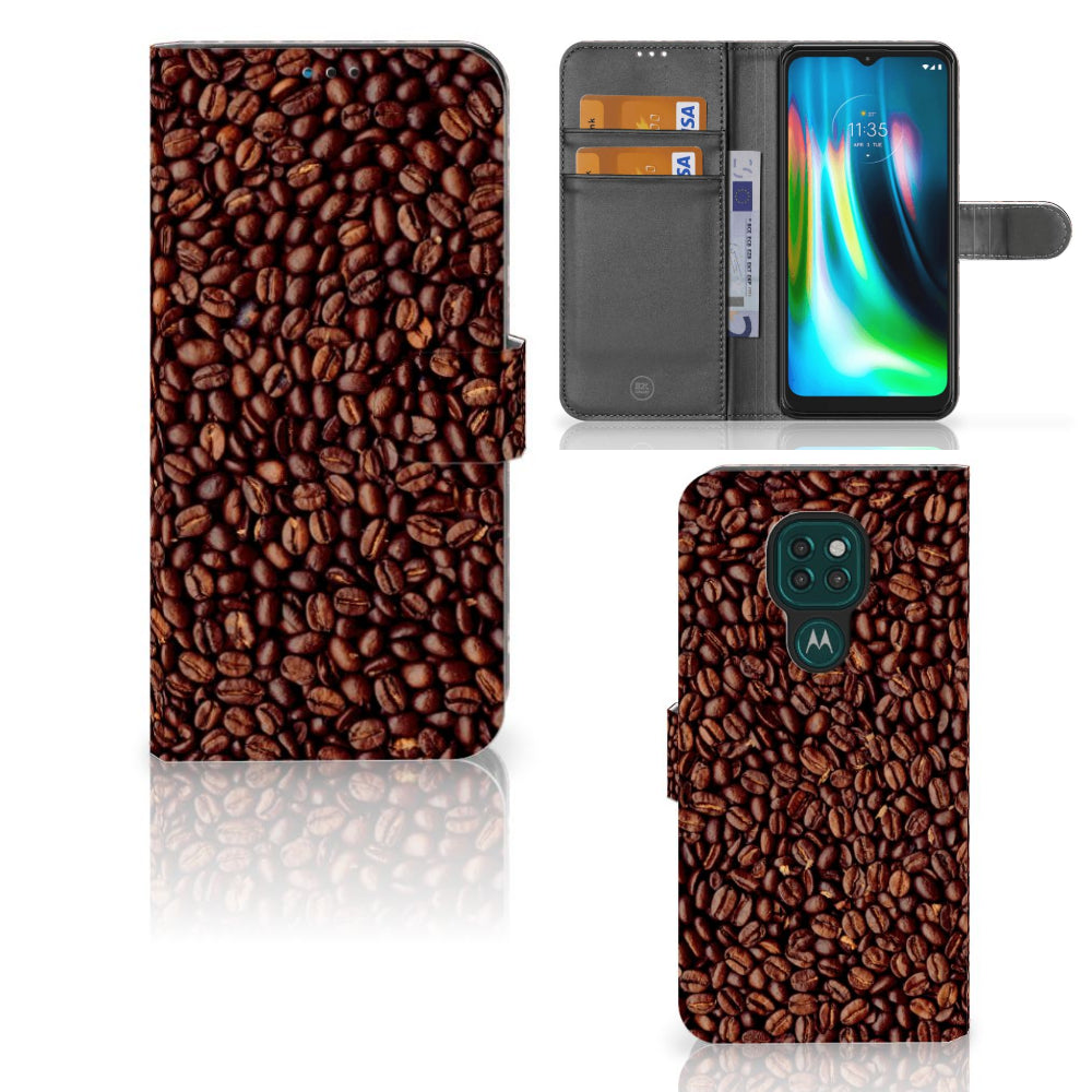 Motorola Moto G9 Play | E7 Plus Book Cover Koffiebonen