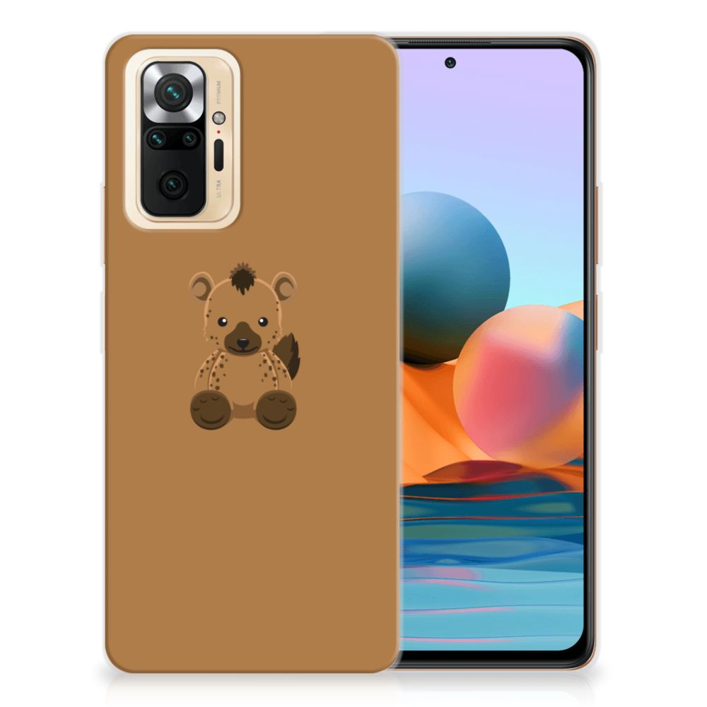Xiaomi Redmi Note 10 Pro Telefoonhoesje met Naam Baby Hyena B2C Telecom