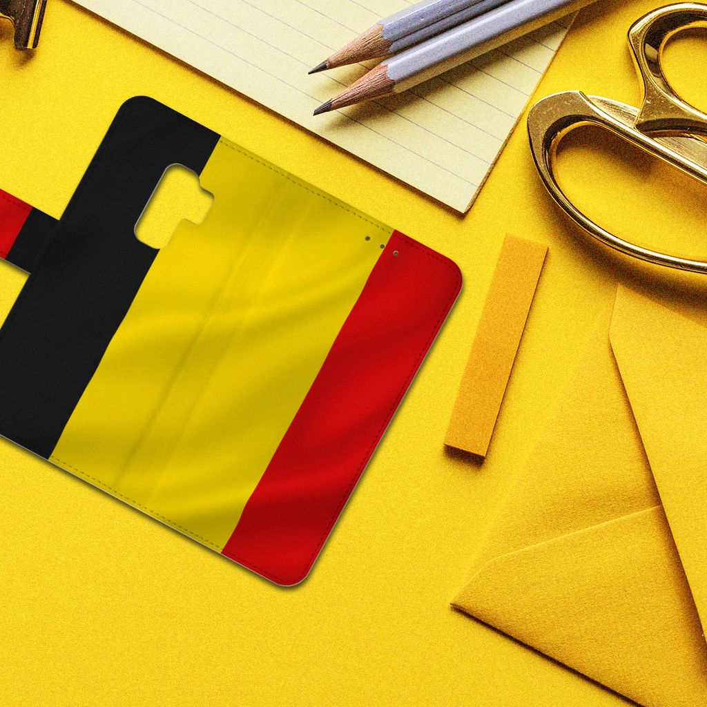 Samsung Galaxy S9 Plus Bookstyle Case Belgische Vlag