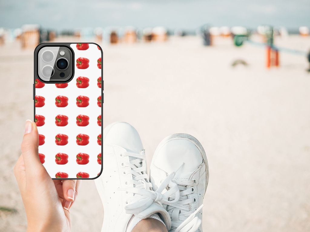 iPhone 13 Pro Max Back Cover Hoesje Paprika Red B2C Telecom