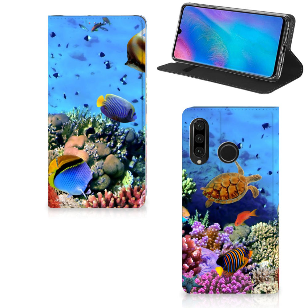 Huawei P30 Lite New Edition Hoesje maken Vissen