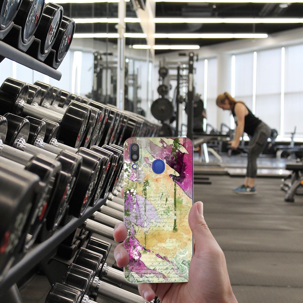 Hoesje maken Samsung Galaxy M20 (Power) Letter Painting