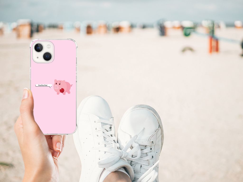 iPhone 13 Stevig Bumper Hoesje Pig Mud B2C Telecom