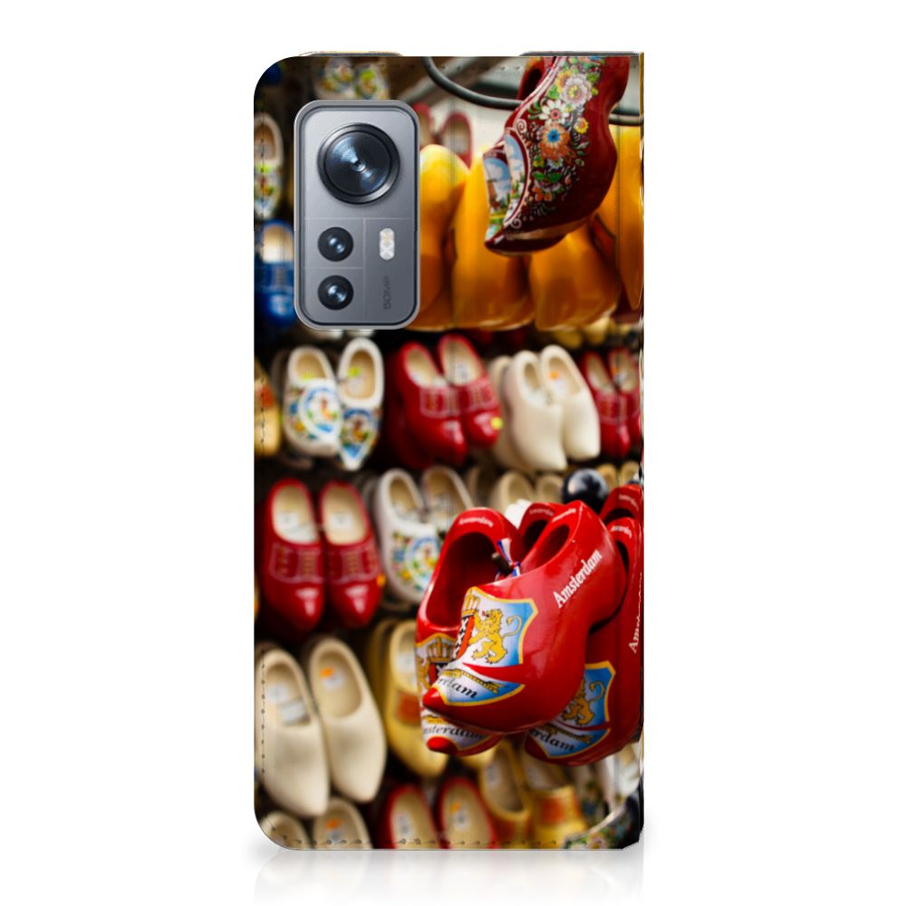 Xiaomi 12 | 12X Book Cover Klompen - B2C Telecom