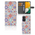 Samsung Galaxy A14 4G Bookcase Tiles Color met unieke tegeltjes en ruimte voor 3 pasjes.