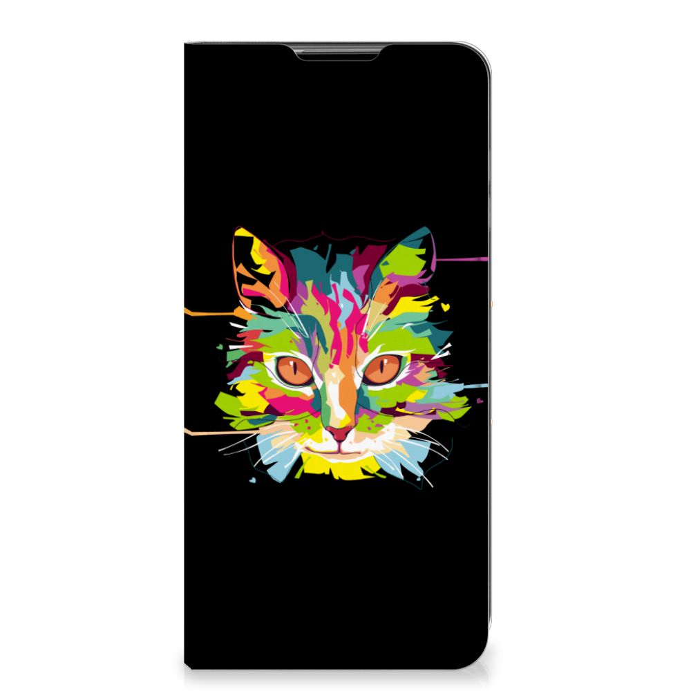 Samsung Galaxy A32 5G Magnet Case Cat Color - B2C Telecom