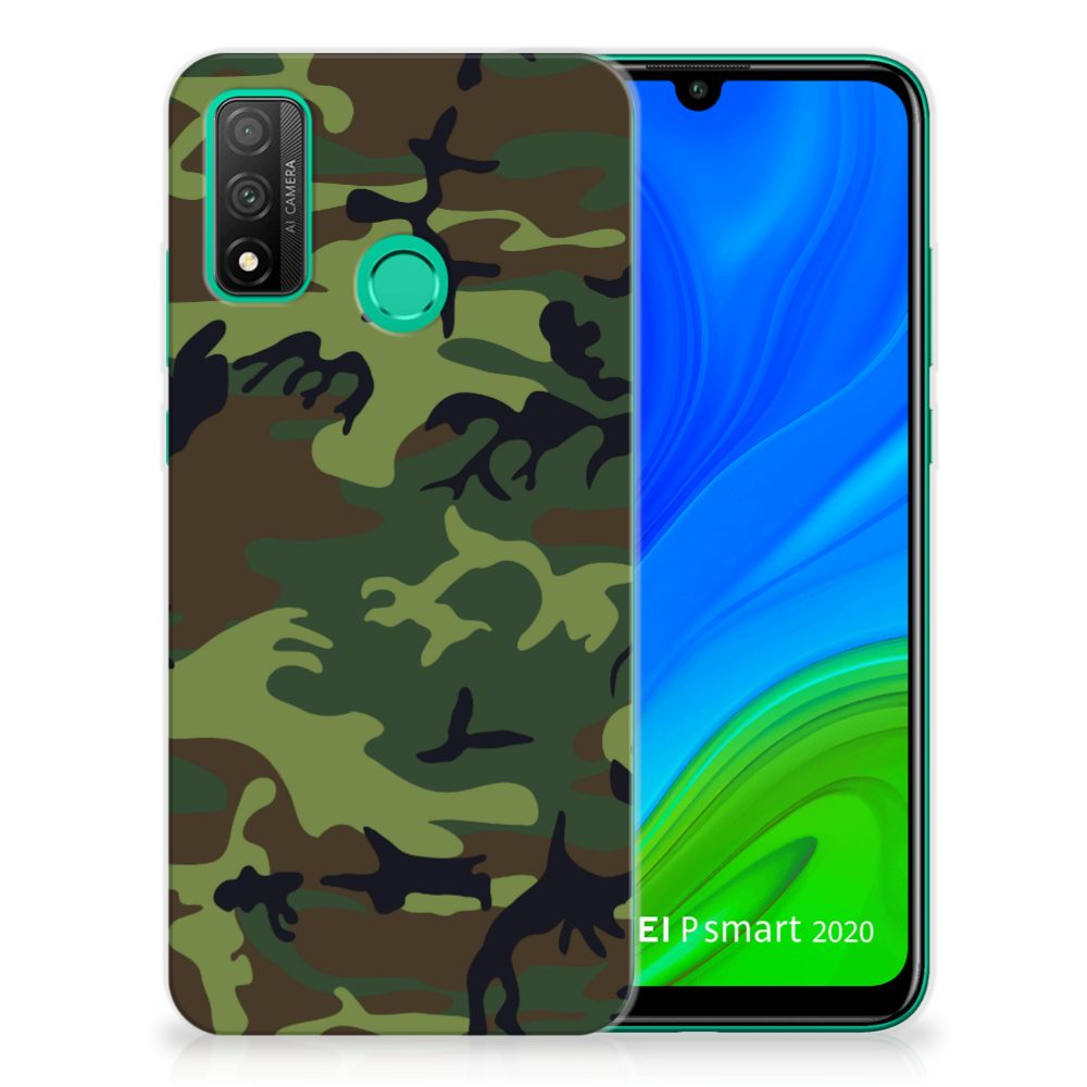 Huawei P Smart 2020 TPU bumper Army Dark