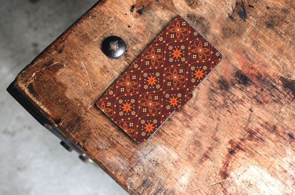 Huawei P10 Lite Telefoon Hoesje Batik Brown