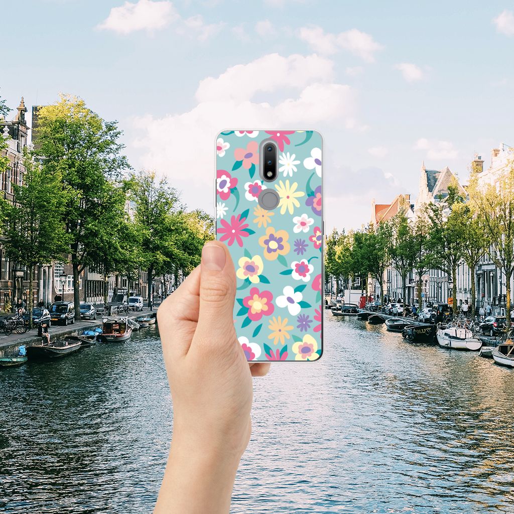 Nokia 2.4 TPU Case Flower Power