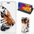 Bookcase LG V40 Thinq Watercolor Tiger