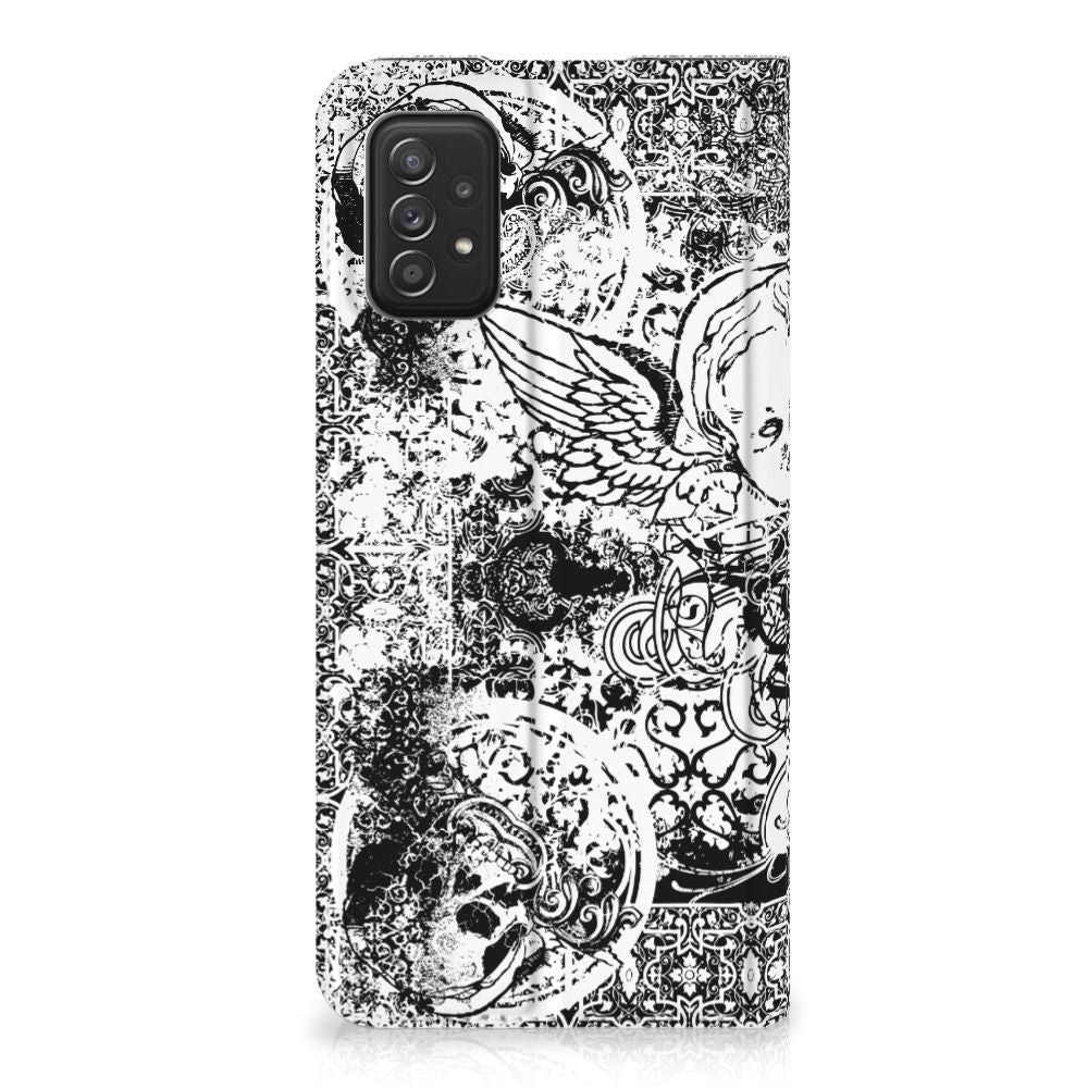 Mobiel BookCase Samsung Galaxy A03s Skulls Angel - B2C Telecom