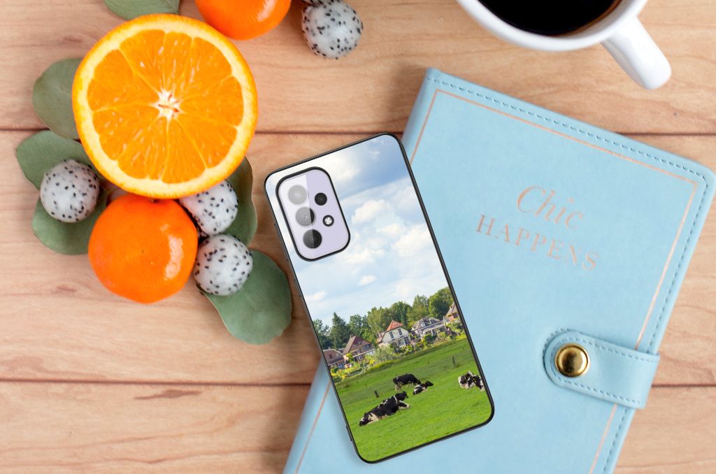 Samsung Galaxy A33 5G Dierenprint Telefoonhoesje Koeien B2C Telecom