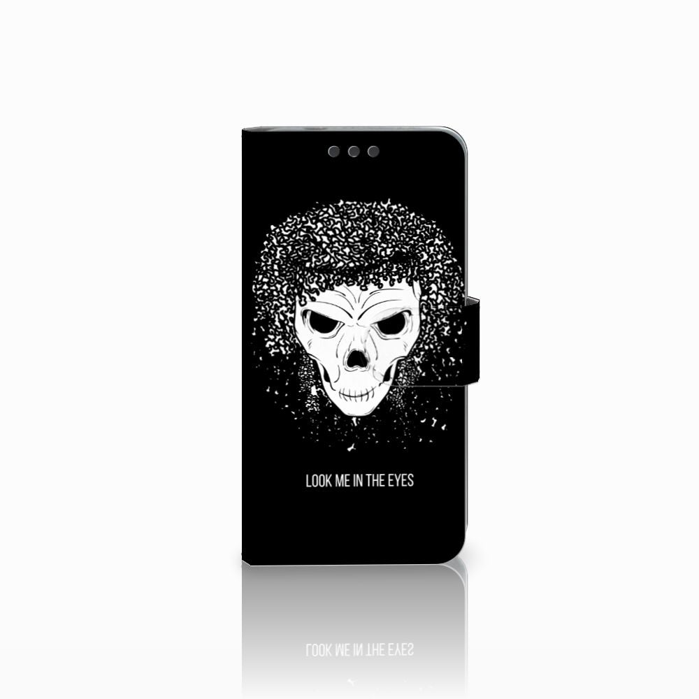 Telefoonhoesje met Naam Microsoft Lumia 650 Skull Hair
