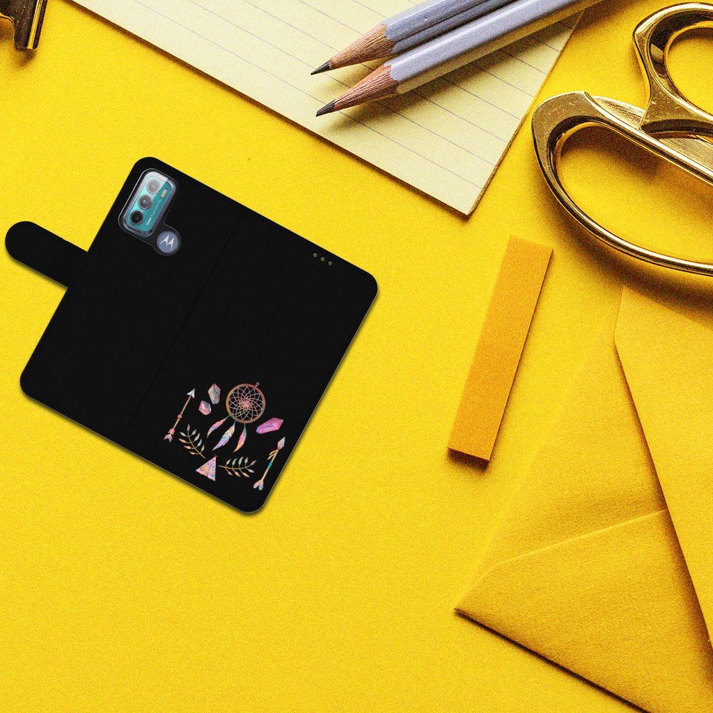 Motorola Moto G60 Leuk Hoesje Boho Dreamcatcher