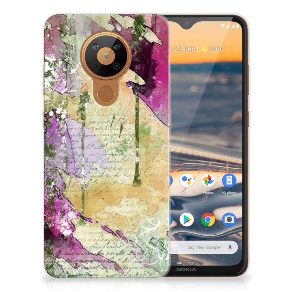 Hoesje maken Nokia 5.3 Letter Painting B2C Telecom