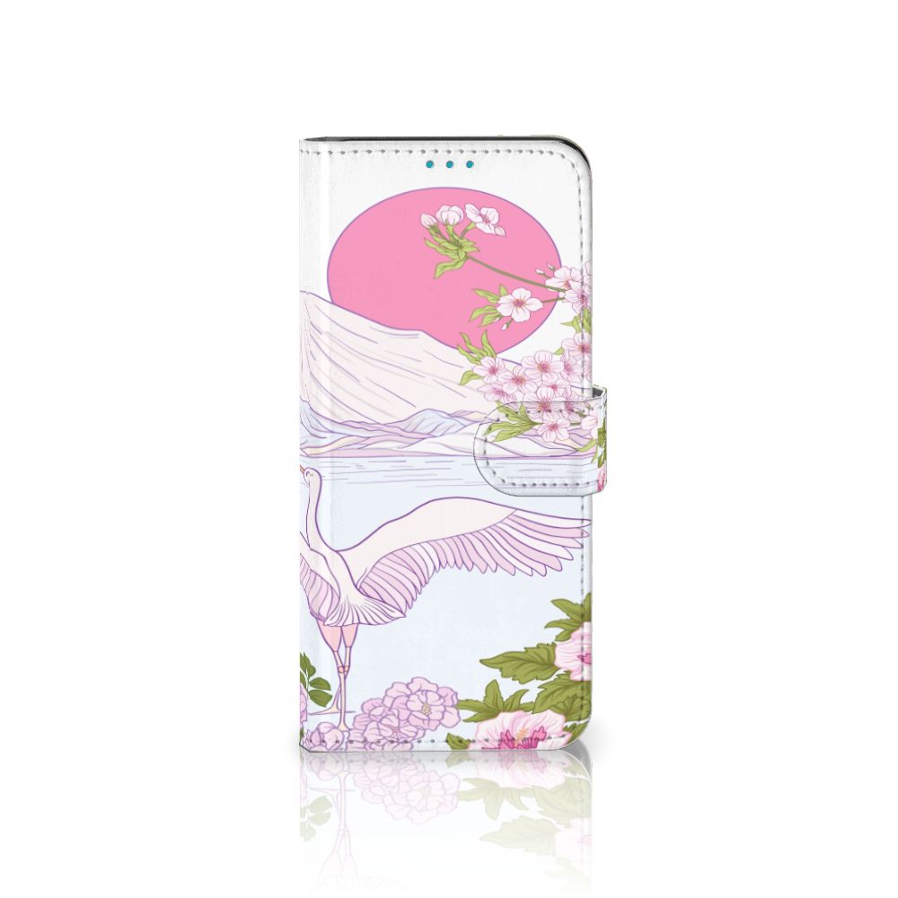Samsung Galaxy A73 5G Telefoonhoesje met Pasjes Bird Standing