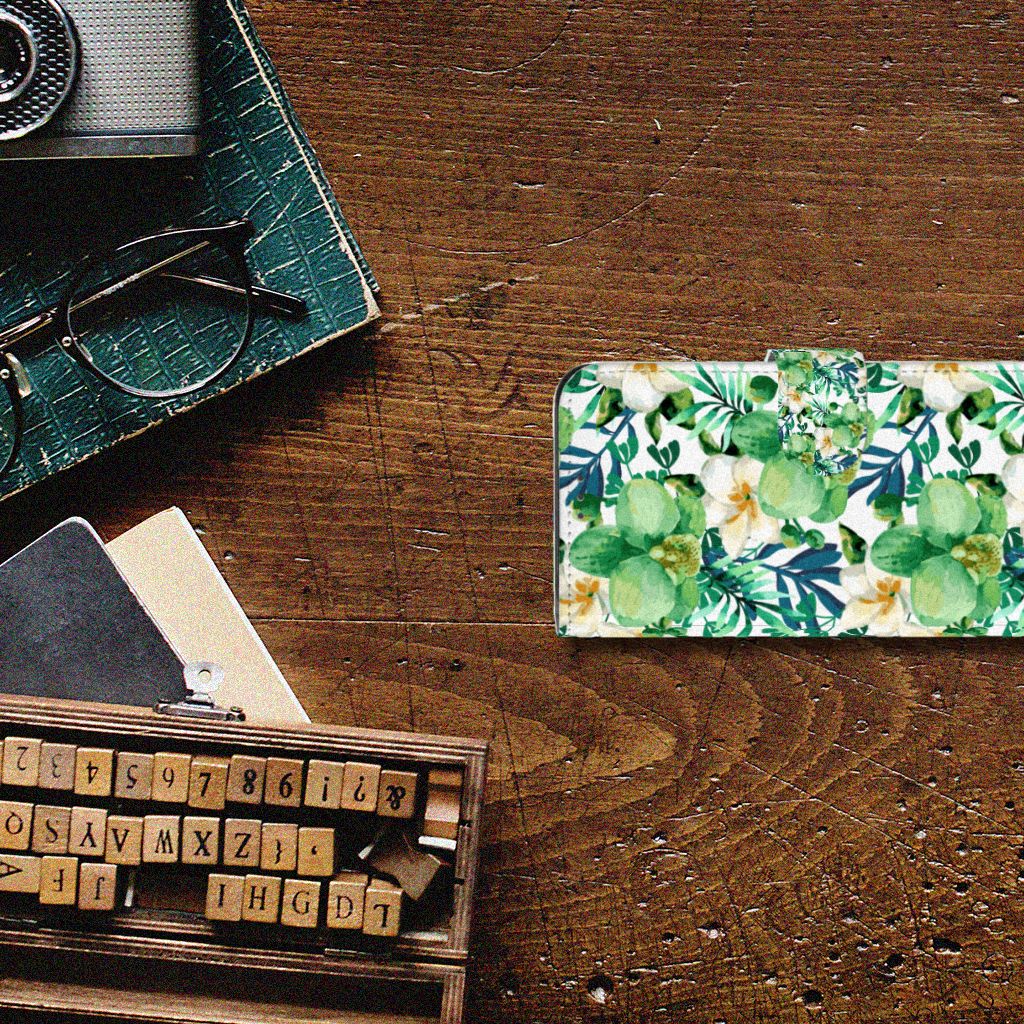 Samsung Galaxy Xcover 5 Hoesje Orchidee Groen