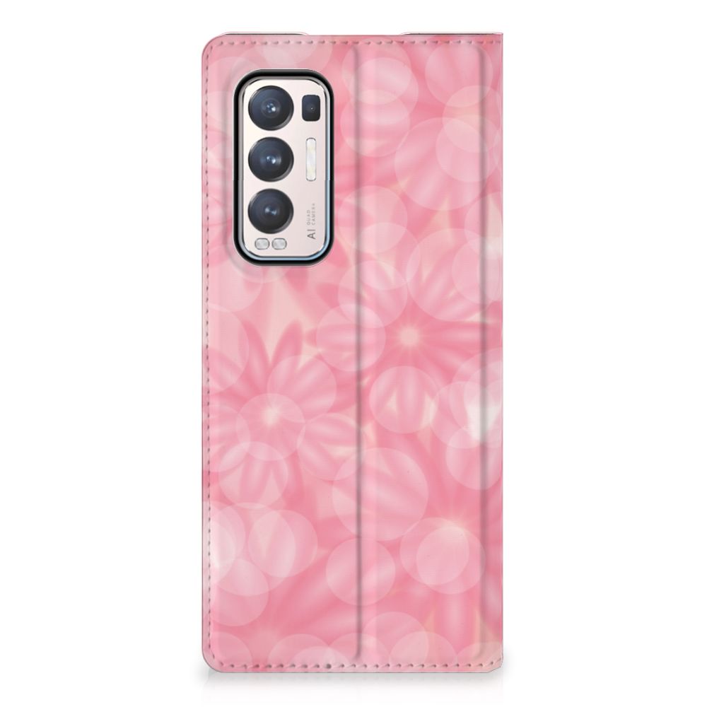 OPPO Find X3 Neo Smart Cover Spring Flowers - B2C Telecom