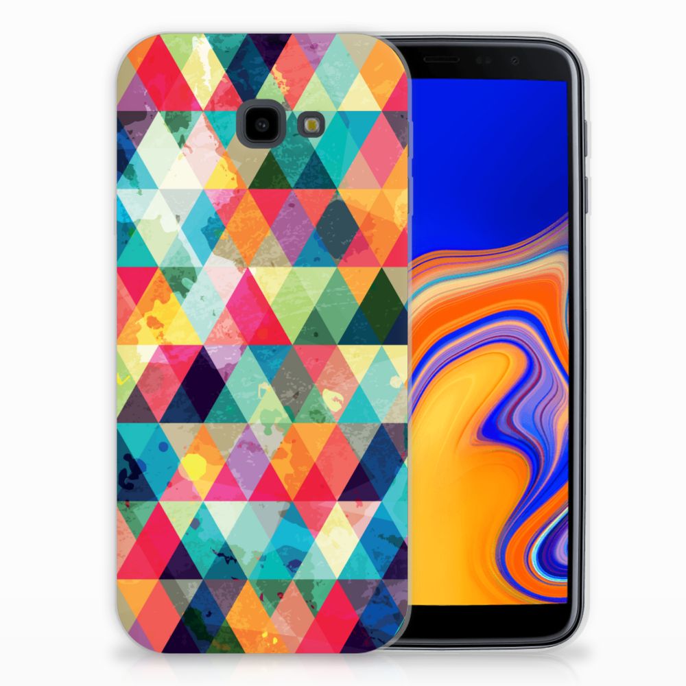 Samsung Galaxy J4 Plus (2018) TPU bumper Geruit