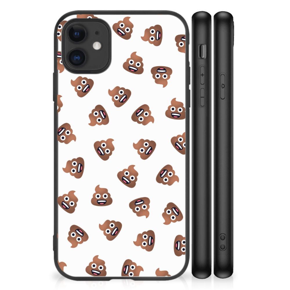 Back Case voor iPhone 11 Poep Emojis B2C Telecom