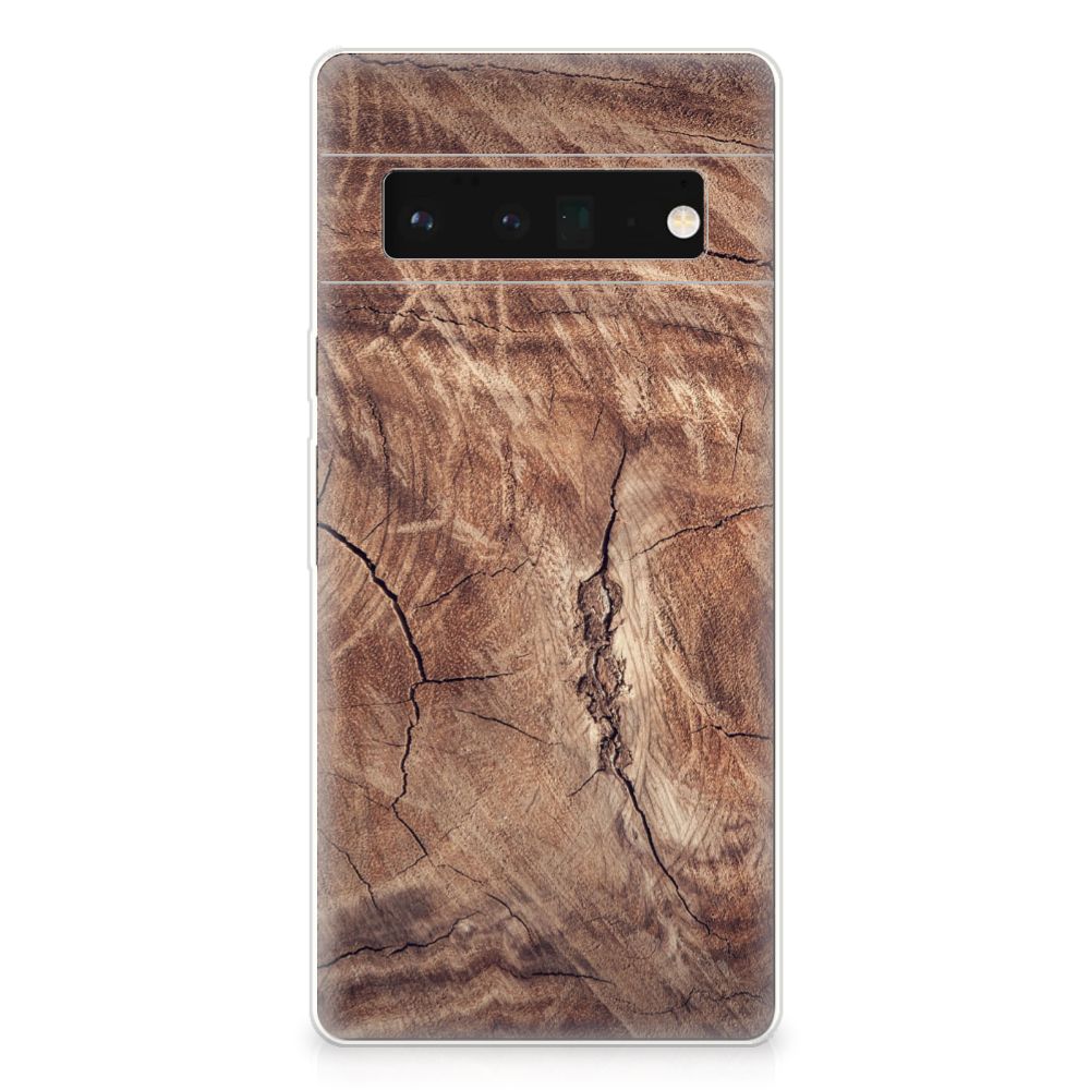 Google Pixel 6 Pro Bumper Hoesje Tree Trunk