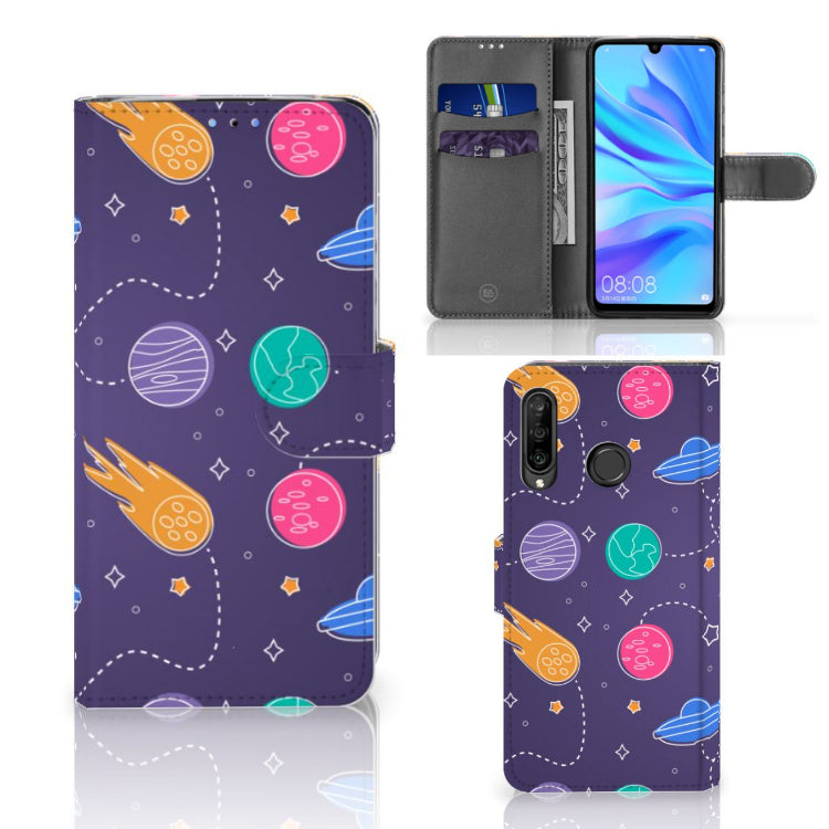 Huawei P30 Lite (2020) Wallet Case met Pasjes Space