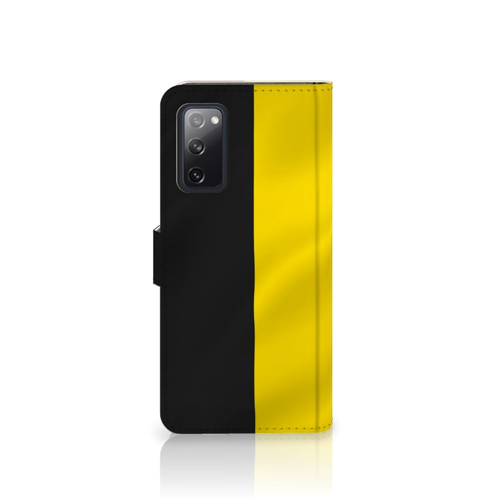 Samsung Galaxy S20 FE Bookstyle Case Belgische Vlag