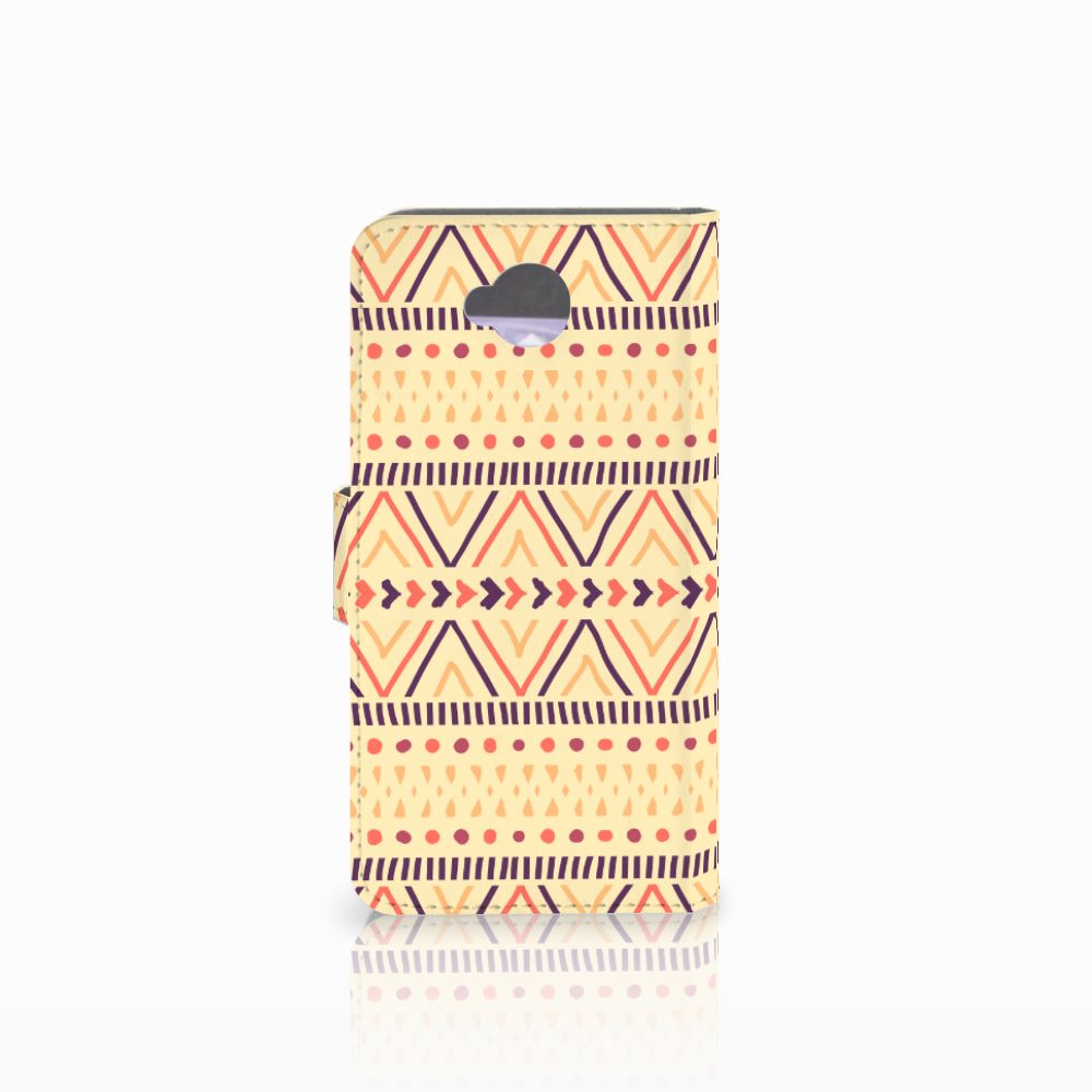 Microsoft Lumia 650 Telefoon Hoesje Aztec Yellow