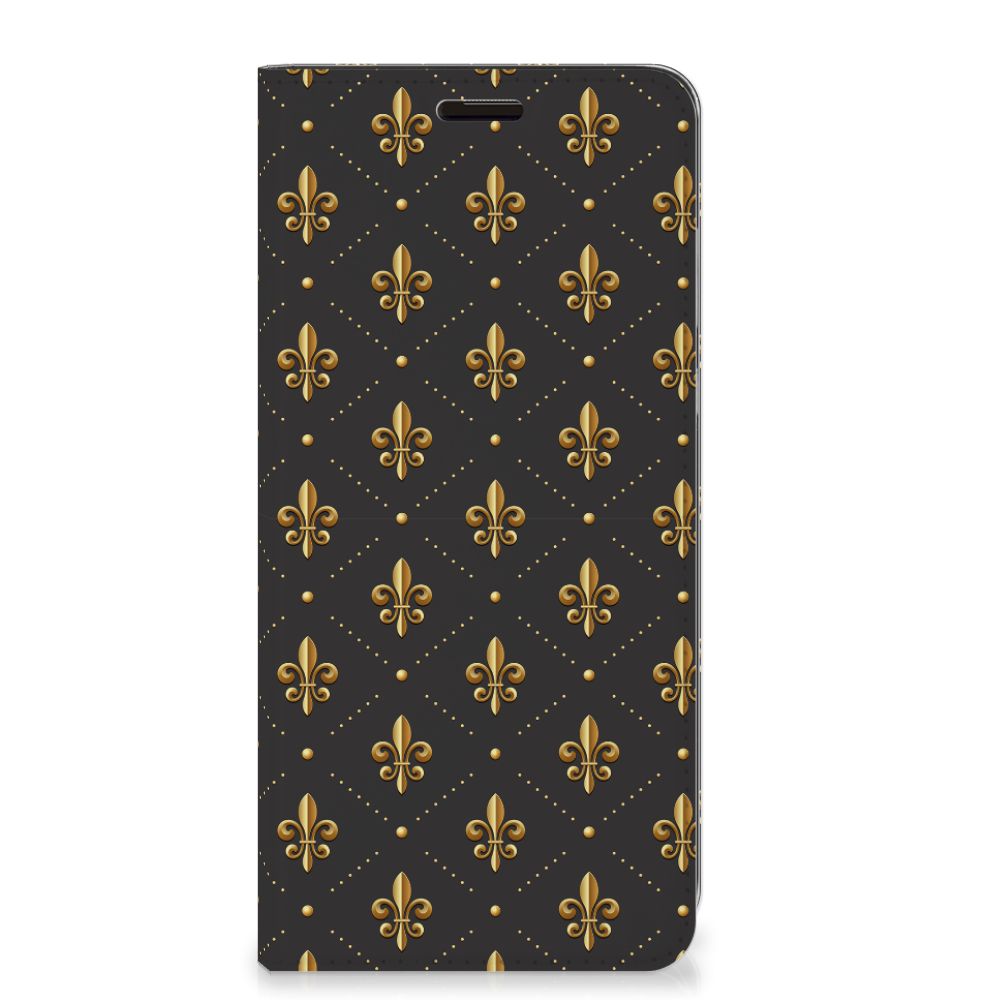Samsung Galaxy S9 Plus Hoesje met Magneet Franse Lelie