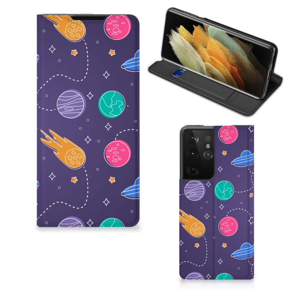 Samsung Galaxy S21 Ultra Hippe Standcase Space - B2C Telecom