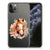TPU Hoesje voor Apple iPhone 11 Pro Paard met een prachtig paardenontwerp en bloemen.