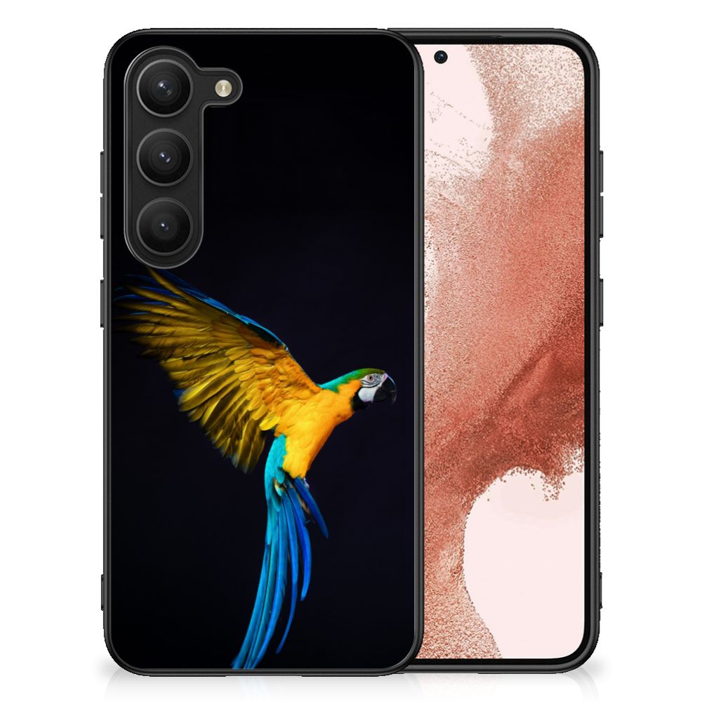 Samsung Galaxy S23 Dierenprint Telefoonhoesje Papegaai B2C Telecom