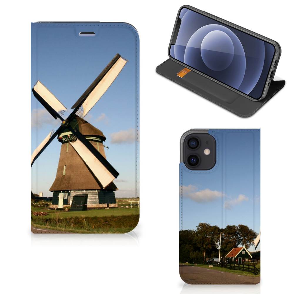 iPhone 12 Mini Book Cover Molen - B2C Telecom