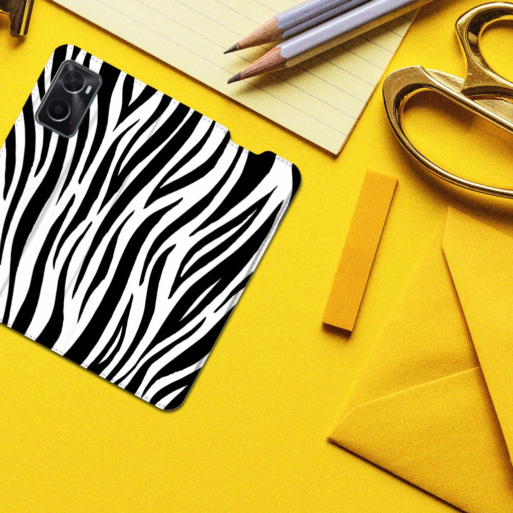 OPPO A96 | A76 Hoesje maken Zebra - B2C Telecom