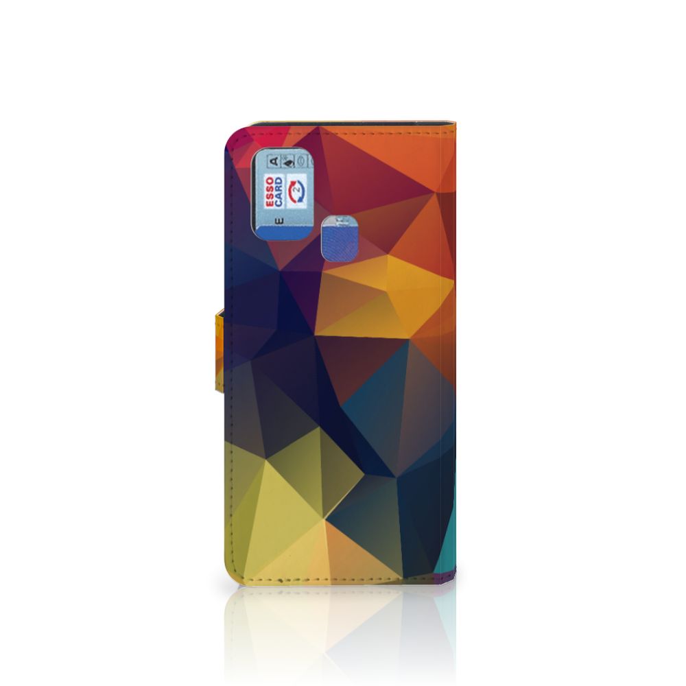 Samsung Galaxy M31 Book Case Polygon Color