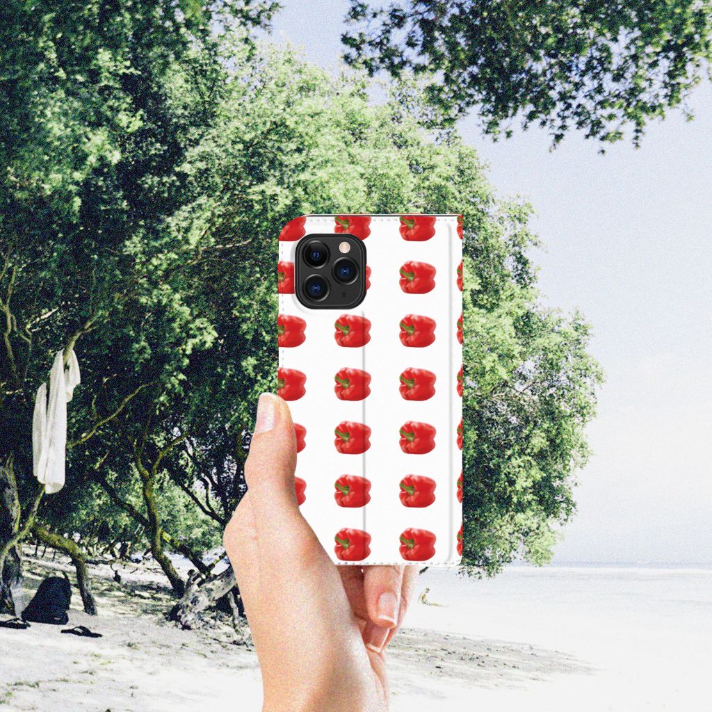 Apple iPhone 11 Pro Flip Style Cover Paprika Red