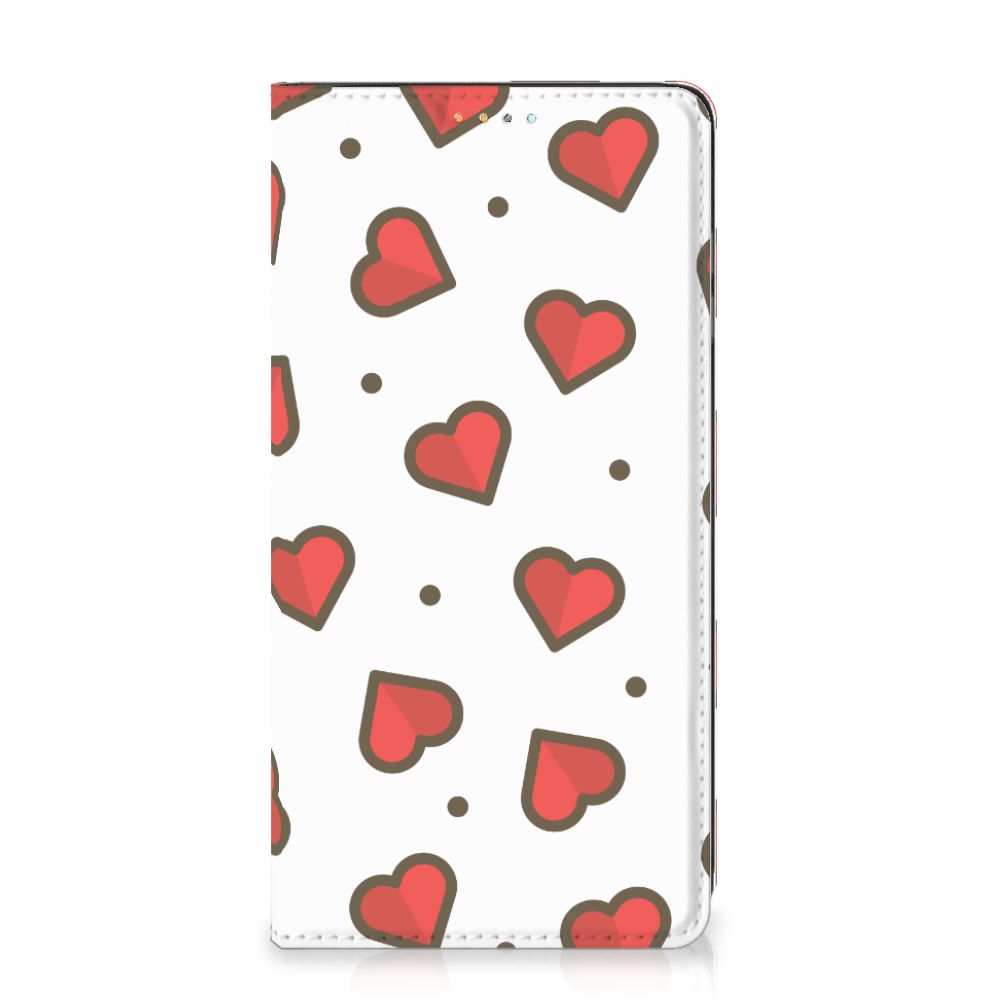 Samsung Galaxy A32 4G | A32 5G Enterprise Editie Hoesje met Magneet Hearts - B2C Telecom
