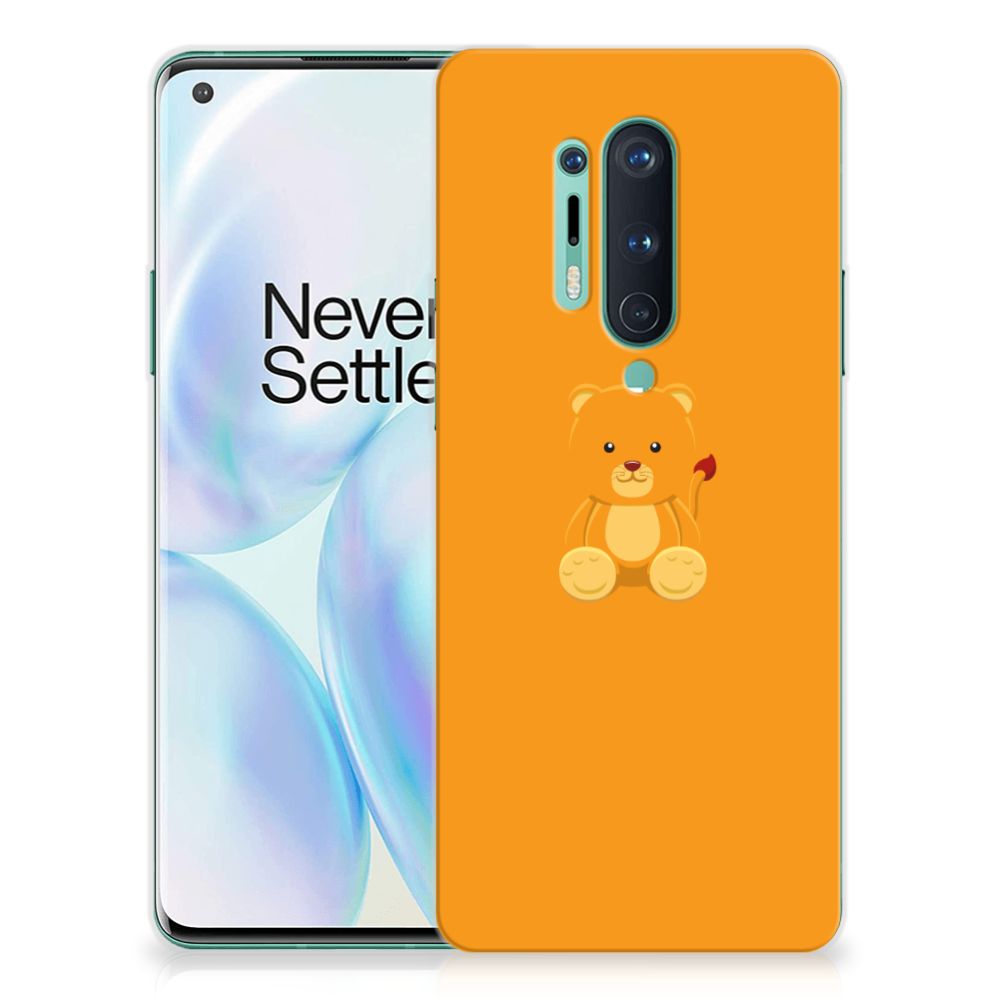 OnePlus 8 Pro Telefoonhoesje met Naam Baby Beer