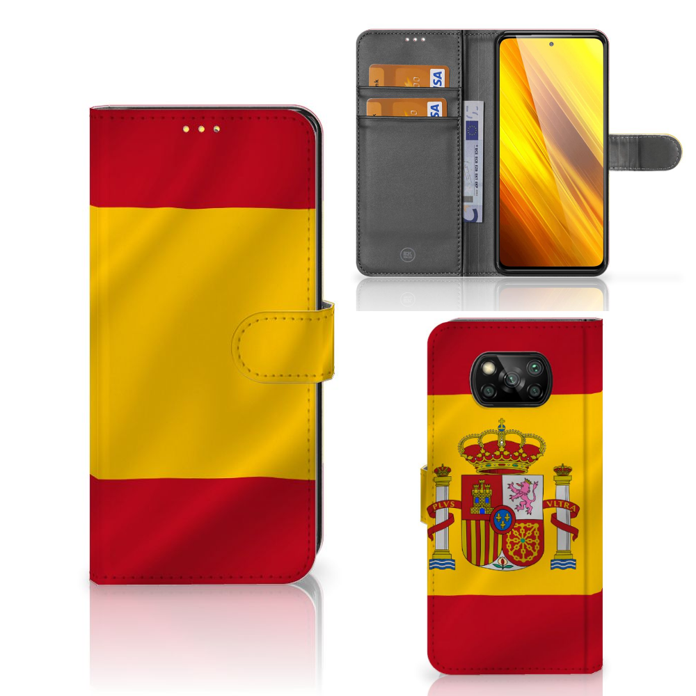 Xiaomi Poco X3 | Poco X3 Pro Bookstyle Case Spanje