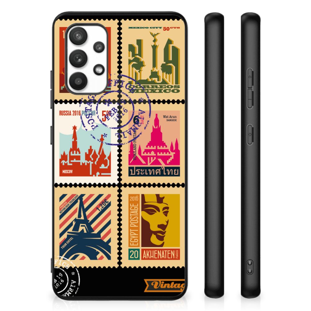 Samsung Galaxy A32 4G | A32 5G Enterprise Editie TPU Backcover Postzegels B2C Telecom