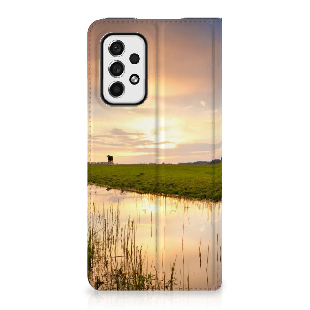 Samsung Galaxy A73 Hoesje maken Koe - B2C Telecom