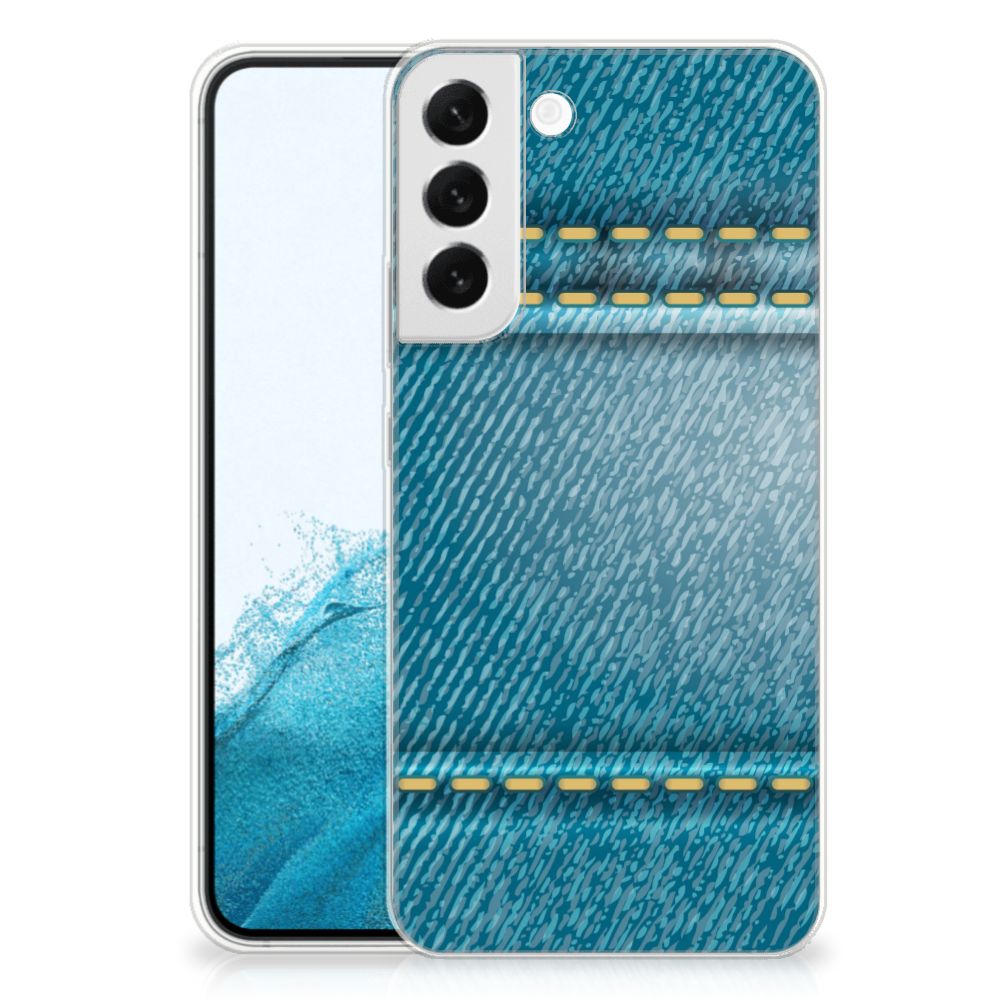 Samsung Galaxy S22 Plus Silicone Back Cover Jeans