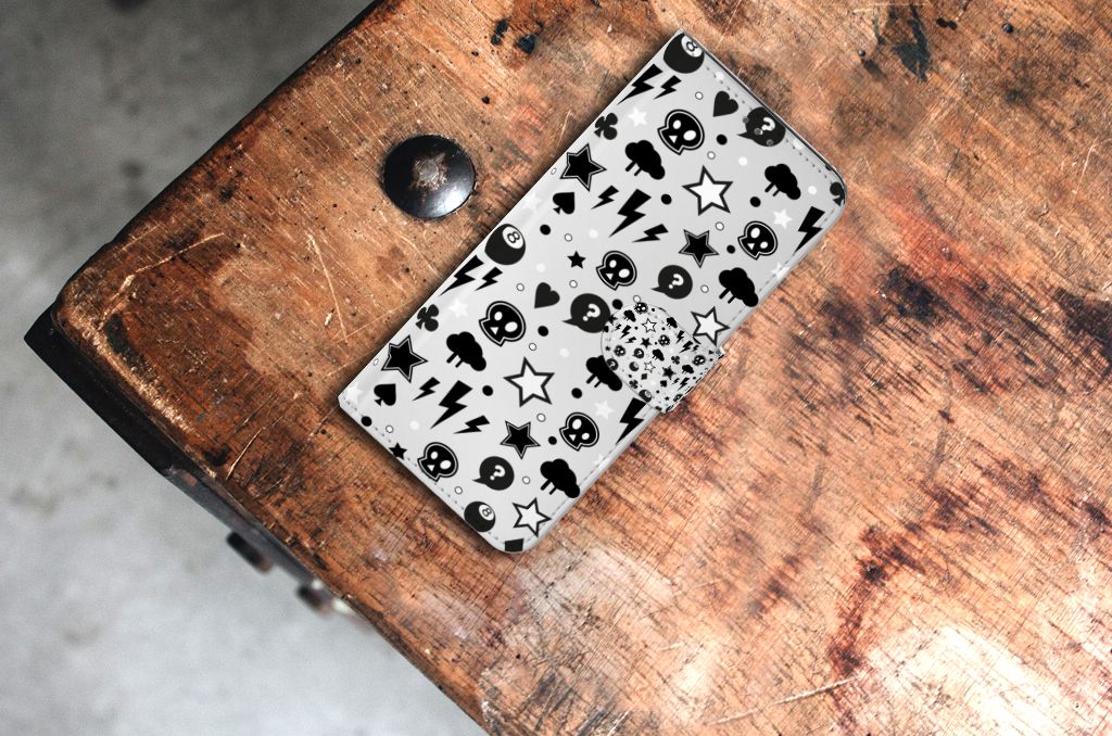 Telefoonhoesje met Naam Samsung Galaxy S21 Plus Silver Punk