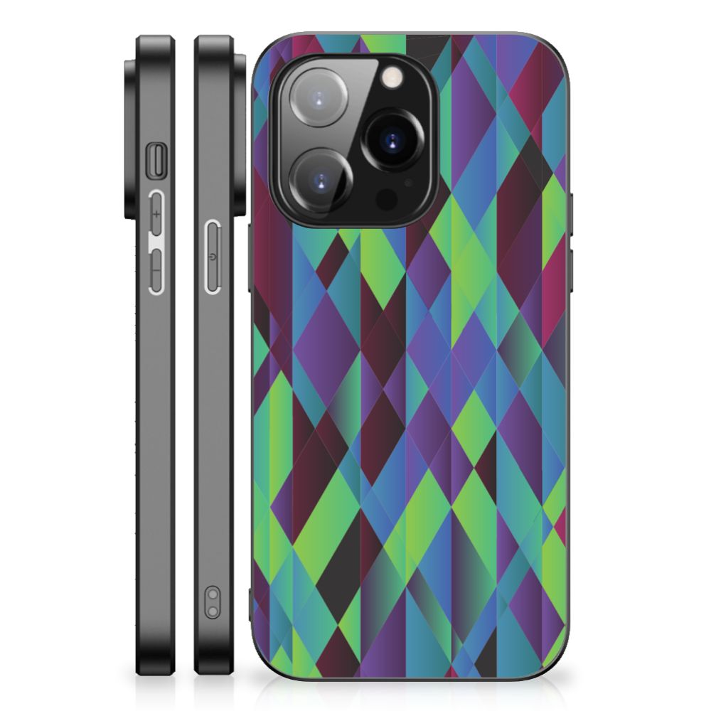 iPhone 14 Pro Backcover Abstract Green Blue B2C Telecom