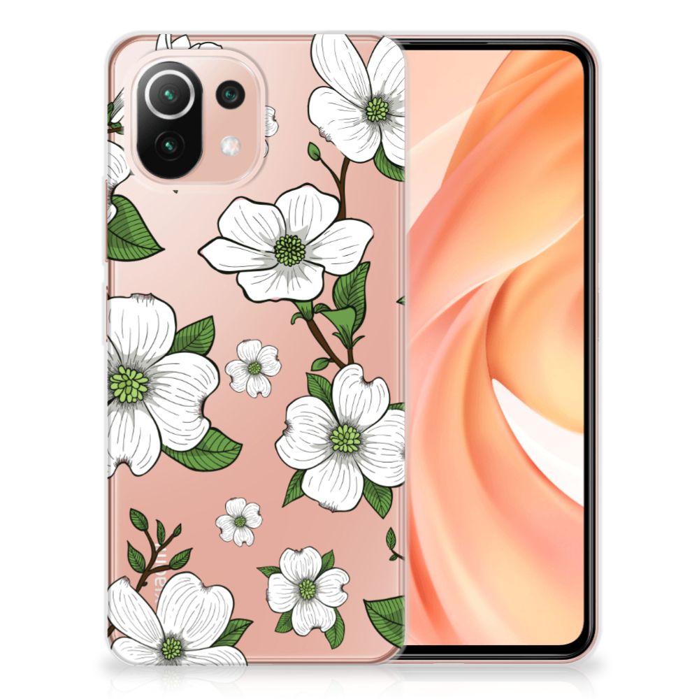 Xiaomi Mi 11 Lite | 11 Lite 5G NE TPU Case Dogwood Flowers