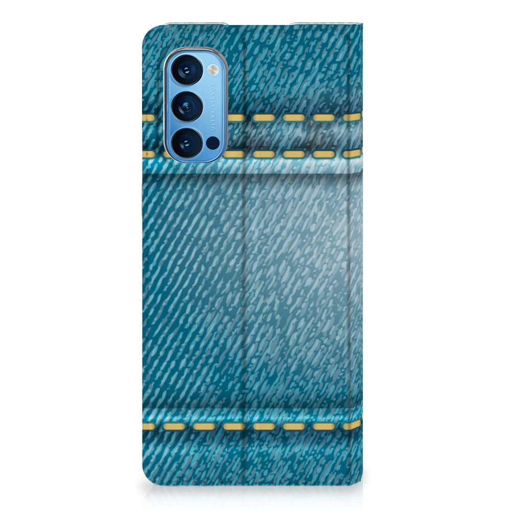 OPPO Reno4 Pro 5G Hippe Standcase Jeans - B2C Telecom