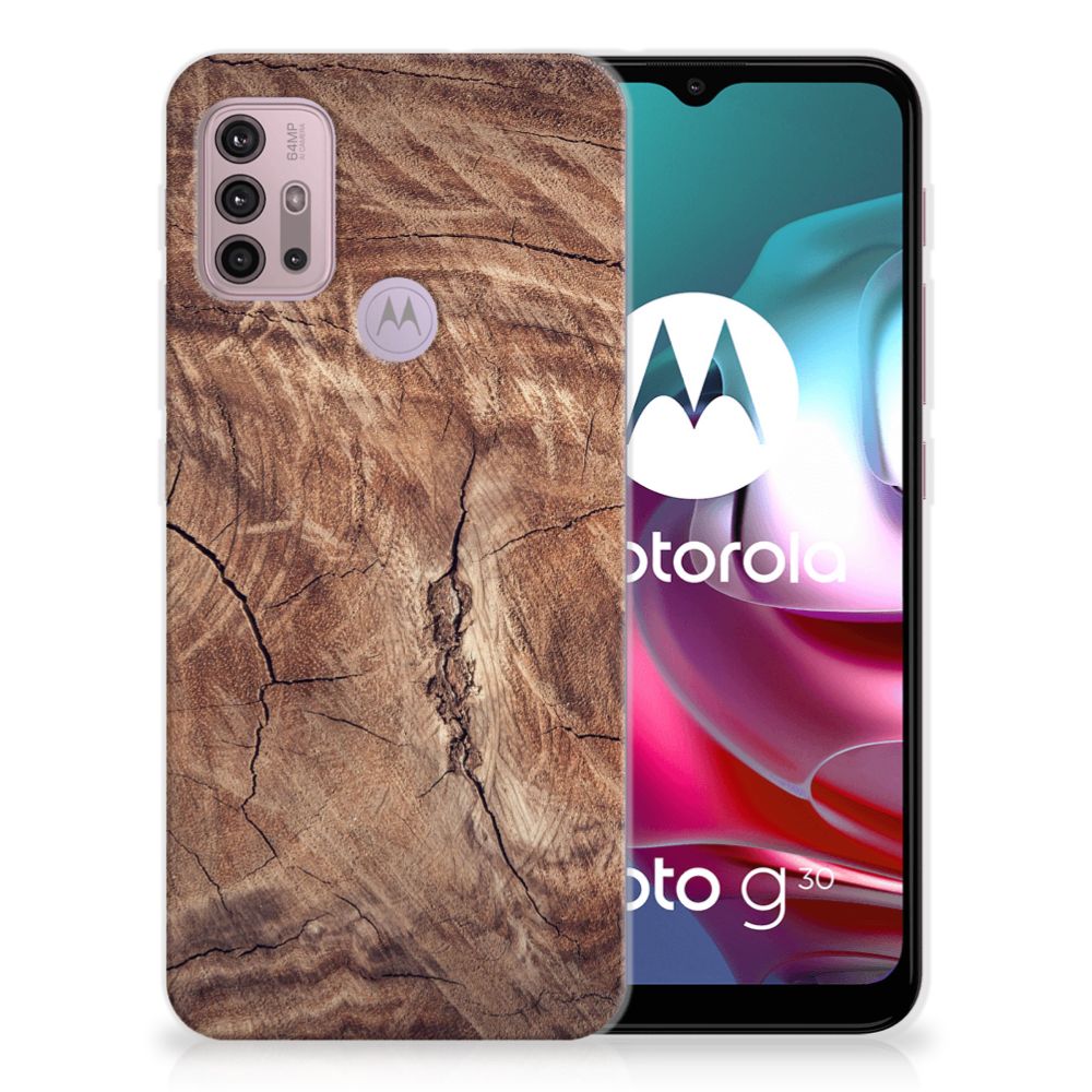 Motorola Moto G30 | G10 Bumper Hoesje Tree Trunk