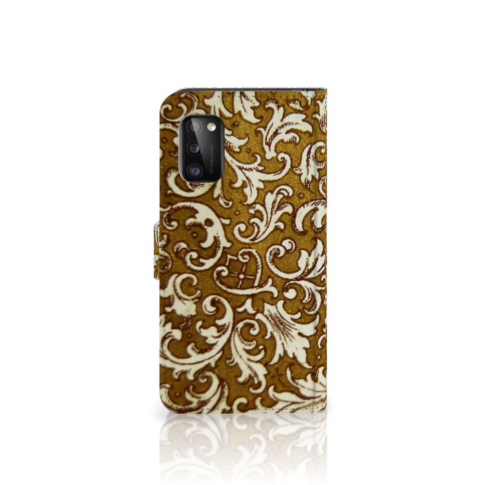 Wallet Case Samsung Galaxy A41 Barok Goud